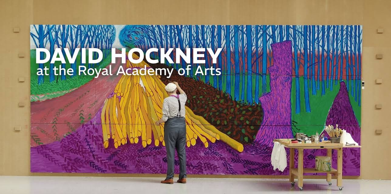David Hockney at the Royal Academy of Arts (2017)