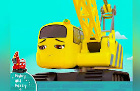 Digley & Dazey - Vehicle Cartoons for Kids (Made by Little Baby Bum): Accidents Happen - Dazey Takes a Tumble!