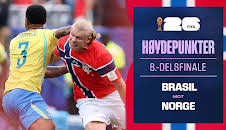 Fotball-VM 2026 Høydepunkter: 8-delsfinale, Brasil–Norge