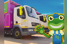 Gecko's Real Vehicles: Gecko and the Recycling Truck