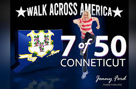 Walk Across America Program 50 Workouts / 50 States with Jenny Ford: 7 of 50 Connecticut | Walk Across America | Jenny Ford