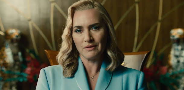 Kate Winslet is power-hungry in HBO's political series The Regime.