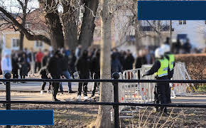 Fångat på polisens kamera