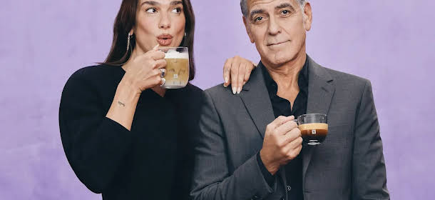 Dua Lipa Joins George Clooney for New Nespresso Campaign