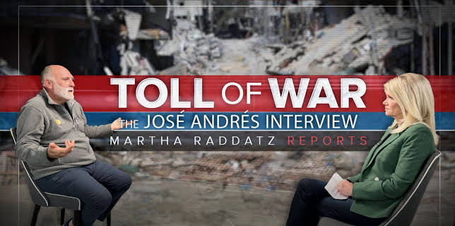 Toll of War: The José Andrés Interview | Martha Raddatz Reports