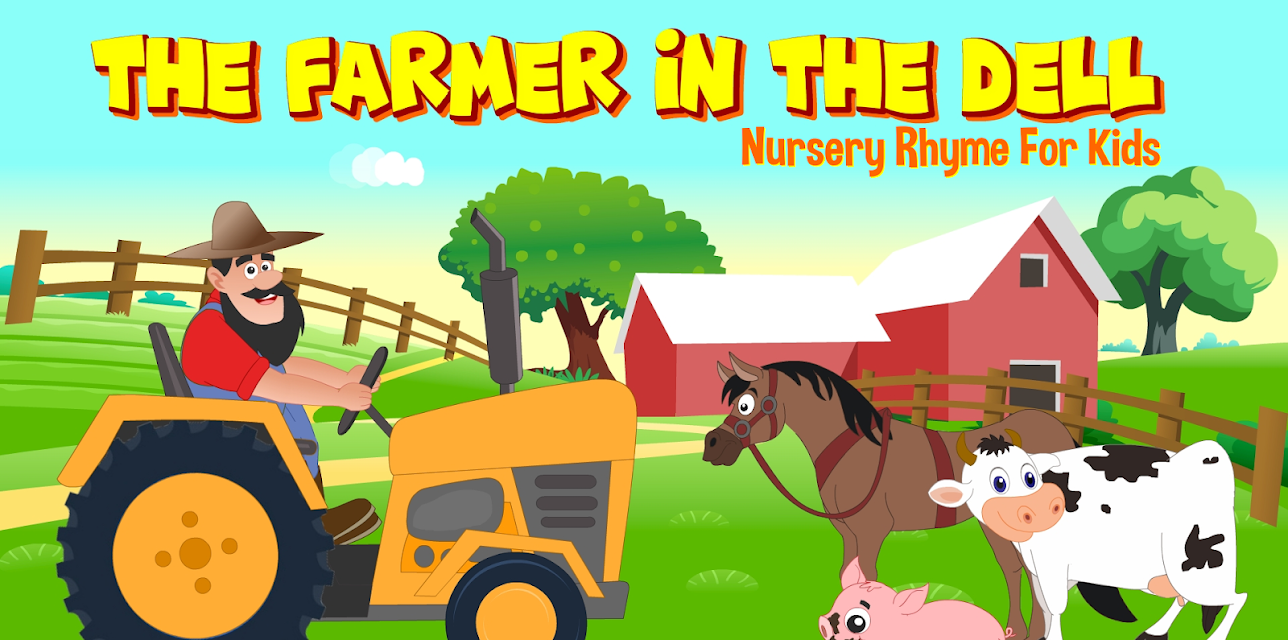 The Farmer In The Dell - Nursery Rhyme For Kids