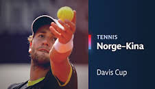 Tennis: Davis Cup: Norge - Kina