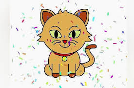 Ria Rabbit Drawing For Kids: Learn To Draw A Kitten