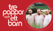 Tre pappor och ett barn