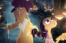 Gröna ägg och skinka: Regn