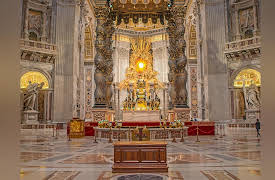 A Tour of Saint Peter's Square and Basilica: Going to the Altar of God and Going in Peace