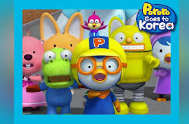 Pororo goes to Korea: Pororo goes to Korea - Meeting their friends