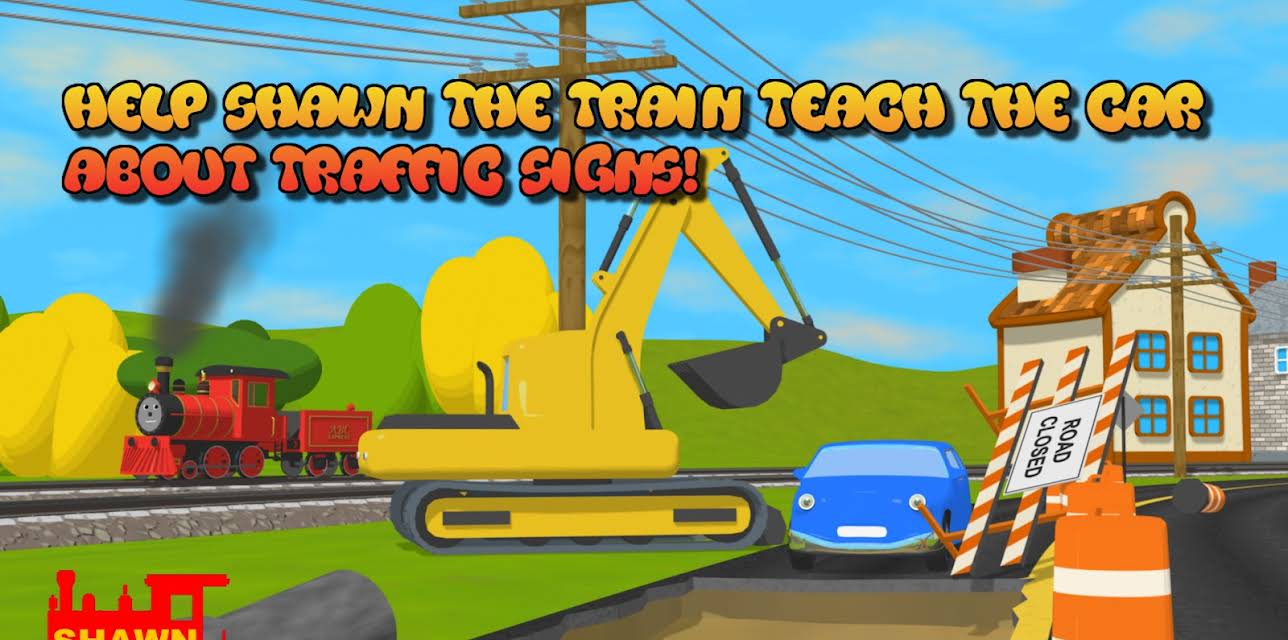 Help Shawn The Train Teach the Car about Traffic Signs! | Shawn & Team