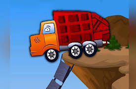 Stories of Funny Cars: Red Garbage Truck