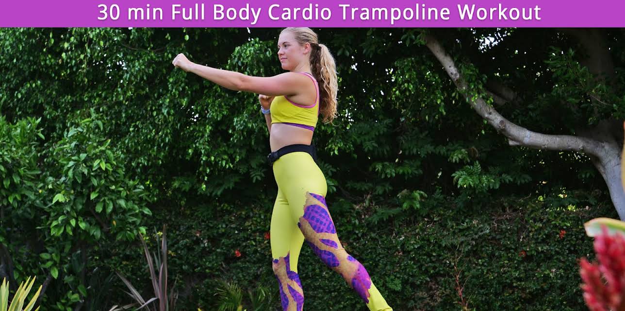 30 min Full Body Cardio Trampoline Workout