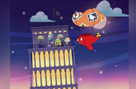 Hogie the Globehopper: Hogie goes to Pisa