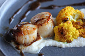 Cooking Basics: What Everyone Should Know: Sautéed Scallops with Roasted Cauliflower