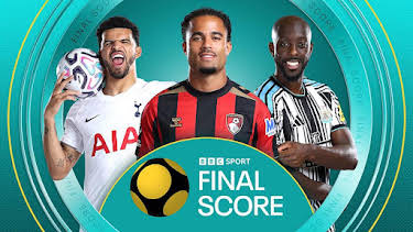 3:45 PM: Final Score | BBC One | 9/5 2026