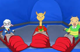 Lama Lama: En övernattning hos Gerry / Den högljudda grannen