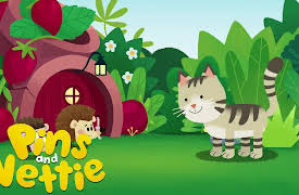 Pins and Nettie: Hedgies And The Kitty