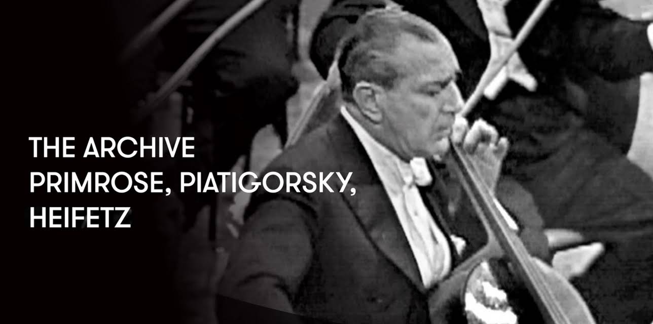 The Archive: Primrose, Piatigorsky, Heifetz (2000)