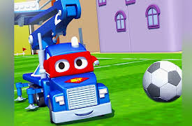 Super Truck of Car City: Super Truck: The Soccer Ball / The Fire Truck