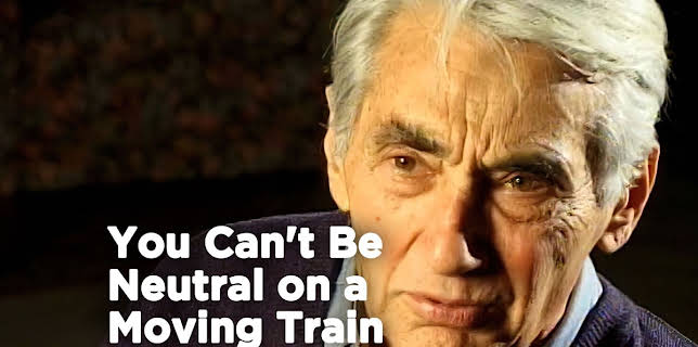 Howard Zinn: You Can't Be Neutral On a Moving Train (2004)