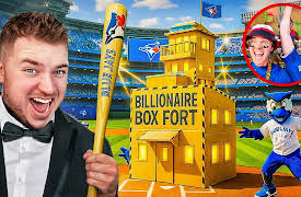 Ballpark Blast! The Series presented by MLB and pocket.watch: Papa Jake's Toronto Blue Jays Box Fort Challenge!