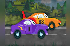 Funny Cars and City Adventures: The Racing Cars