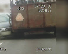 Fångat på polisens kamera Danmark