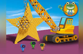 Learn With Gecko - Educational Videos For Children: Smashing Shapes With Ryan the Wrecking Ball Crane - Learn Shapes for Kids