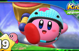 Kirby and the Forgotten Land: Battling Twin Wild Frosty on Blizzard Bridge!