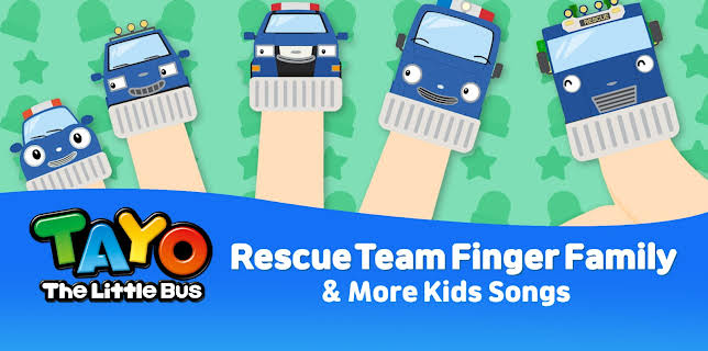 Tayo Rescue Team Finger Family & More Kids Songs