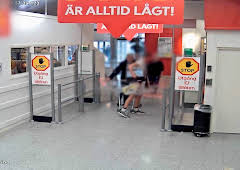 Fanget på politiets kamera Sverige