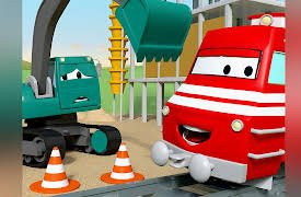 Troy The Train: The Police Car / The Excavator