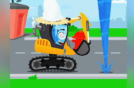 Adventures of Super Cars: Hypnotized Excavator