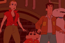 Aliens vs. Shinnosuke: Mealtime