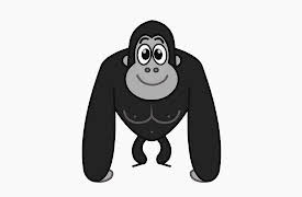 ChuChuTV Learning with Surprise Eggs: How to Draw a Gorilla? - Drawing with ChuChu