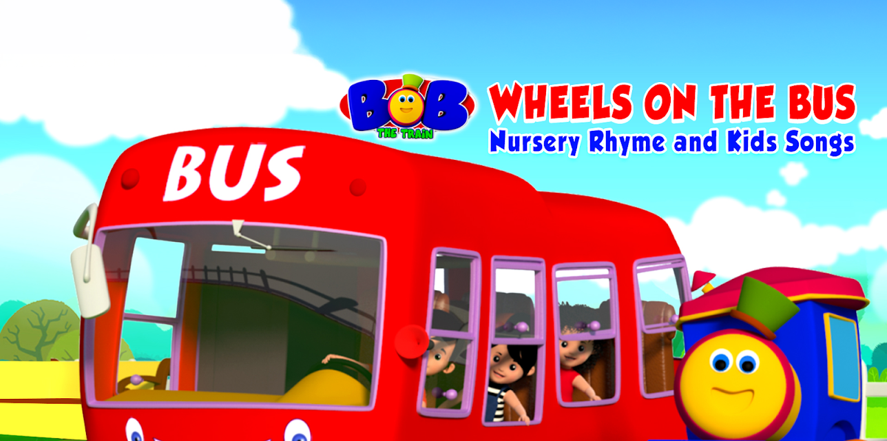 Wheels on the bus Nursery Rhyme and Kids Songs - Bob The Train (2014)