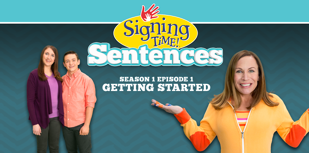 Signing Time Sentences Season 1 Episode 1
