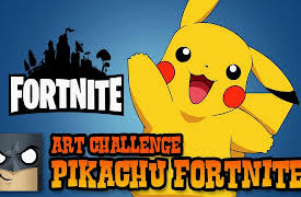Cartooning Club How to Draw: How to Draw Pikachu In the Style of Fortnite