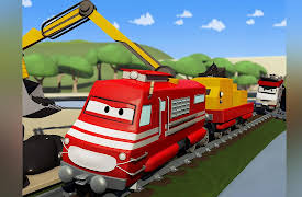 Troy in Train Town: Troy in Train Town : Garbage Train / Builder Troy