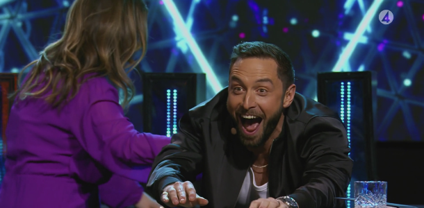 Måns Zelmerlöws hångel i "Masked Singer"