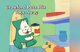 Crawford the Cat: Crawford Puts His Toys Away