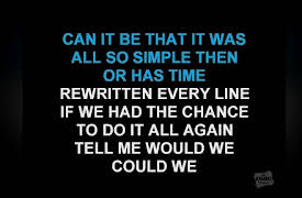 Standards: The Way We Were
