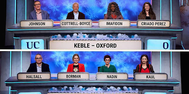 8:30 PM: University Challenge | BBC Two | 12/24 2025