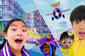 Toys and Colors Kaleidoscope City by pocket.watch: Skateboarding Blues in Kaleidoscope City!