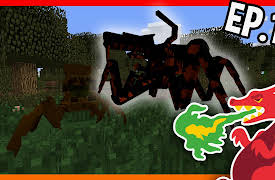 Minecraft Dragon Kingdom by Tankee: Jumpy Bug Attacks! - Dragon Kingdom Ep. 19