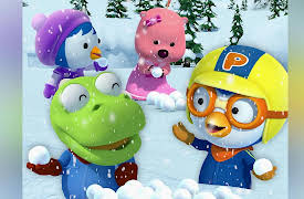 Pororo Winter Play Song: 1. Snowball Fights are Fun