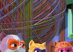 SuperKitties (T1): Ep.3 Sorpresa silenciosa / Caos en el museo